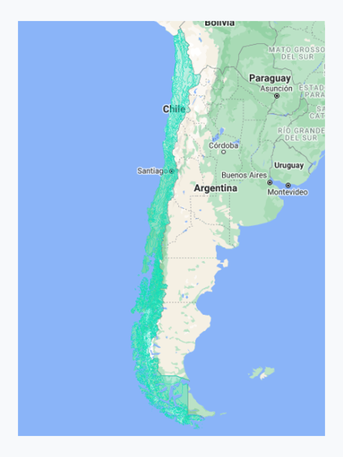 Distritos Agroclimáticos de Chile, 2017